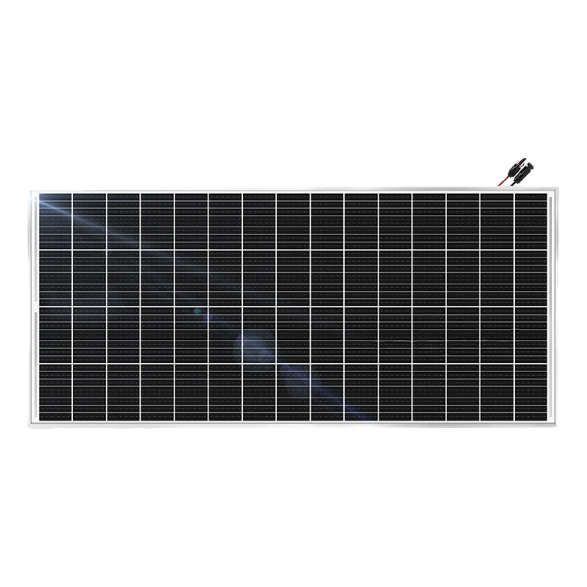 Panel słoneczny monokrystaliczny o mocy 180 W, przenośna ładowarka słoneczna do stacji zasilających, generatorów słonecznych, na kemping, do kamperów, łodzi, samochodów oraz do użytku poza siecią — 2