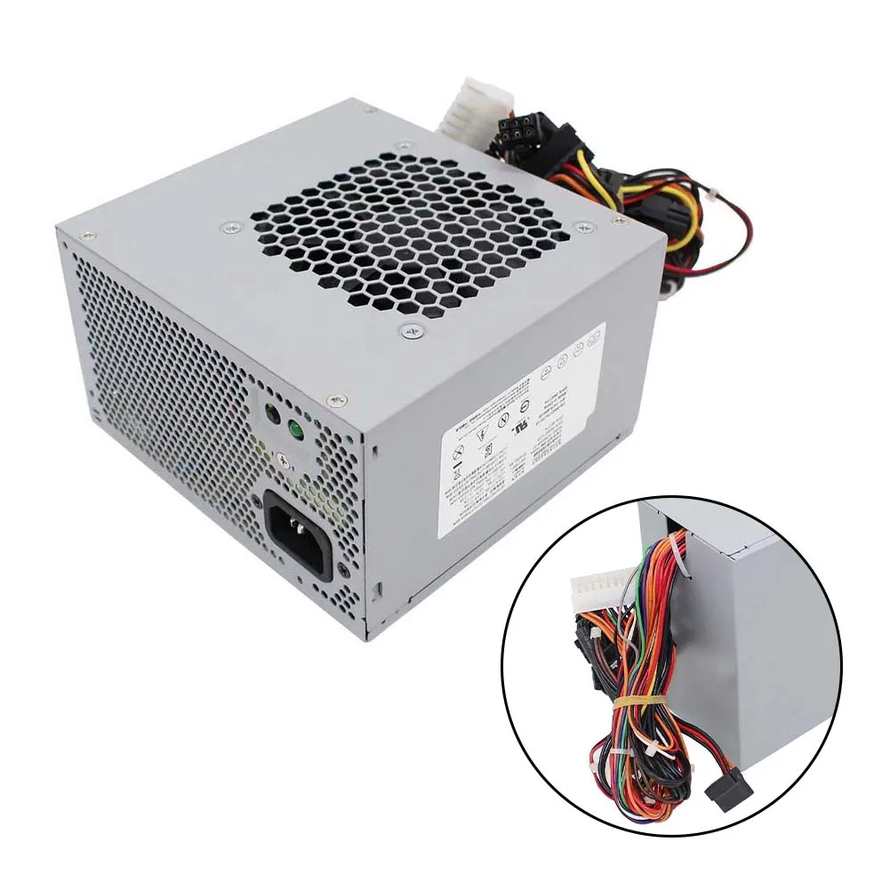 Replacement Adapter 460W Power Supply For Home Office 460W Maximum Output AC 100-240V Input Low-noise Operation Metal Housing