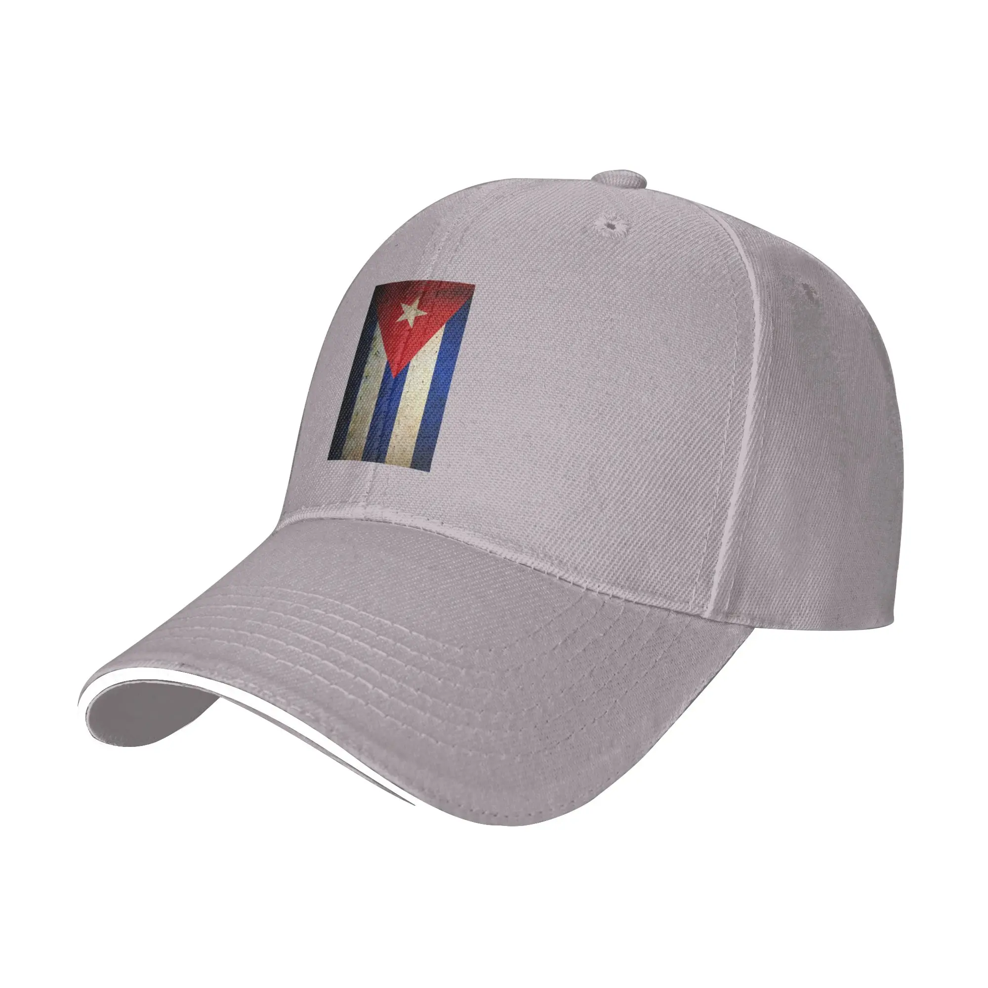 Cuba Cuban Flag Cap Fashion Casual Baseball Caps Adjustable Hat Hip Hop Summer Unisex Baseball Hats Customizable Polychromatic
