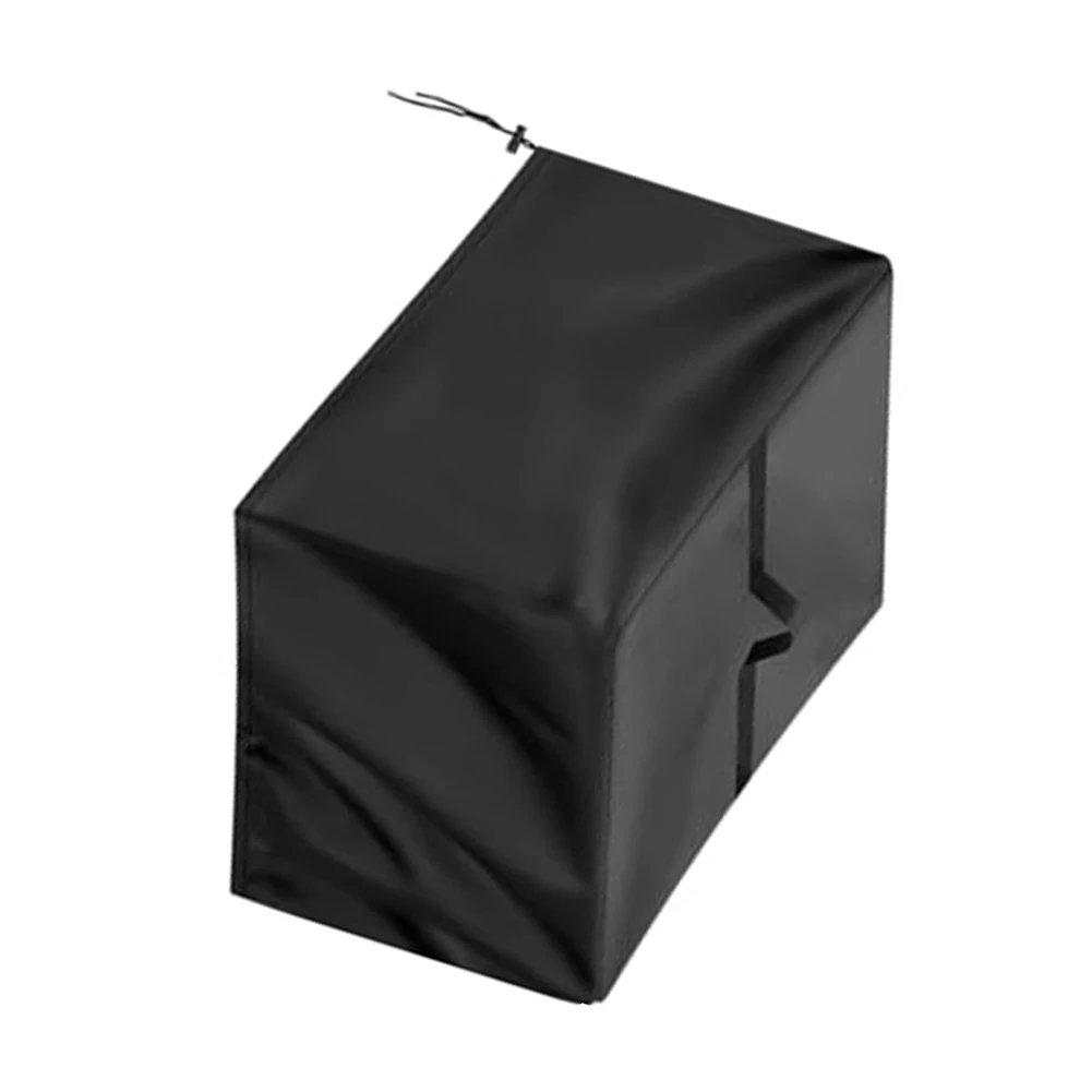Black Dust Cover for 3.5L Stainless Steel Deep Fryer 210D Oxford Cloth Fit 15.7x19.6x15.7 Inch Easy Rinse Quick Dry