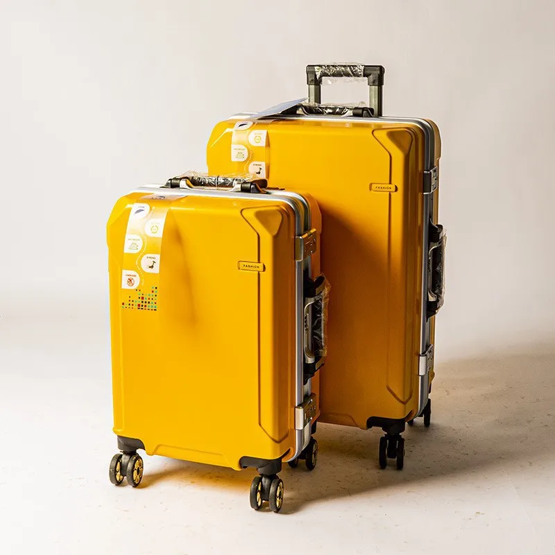 DOIAESKV2024 new hot-selling ultra-low-price aluminum frame trolley case suitcase high-value suitcase