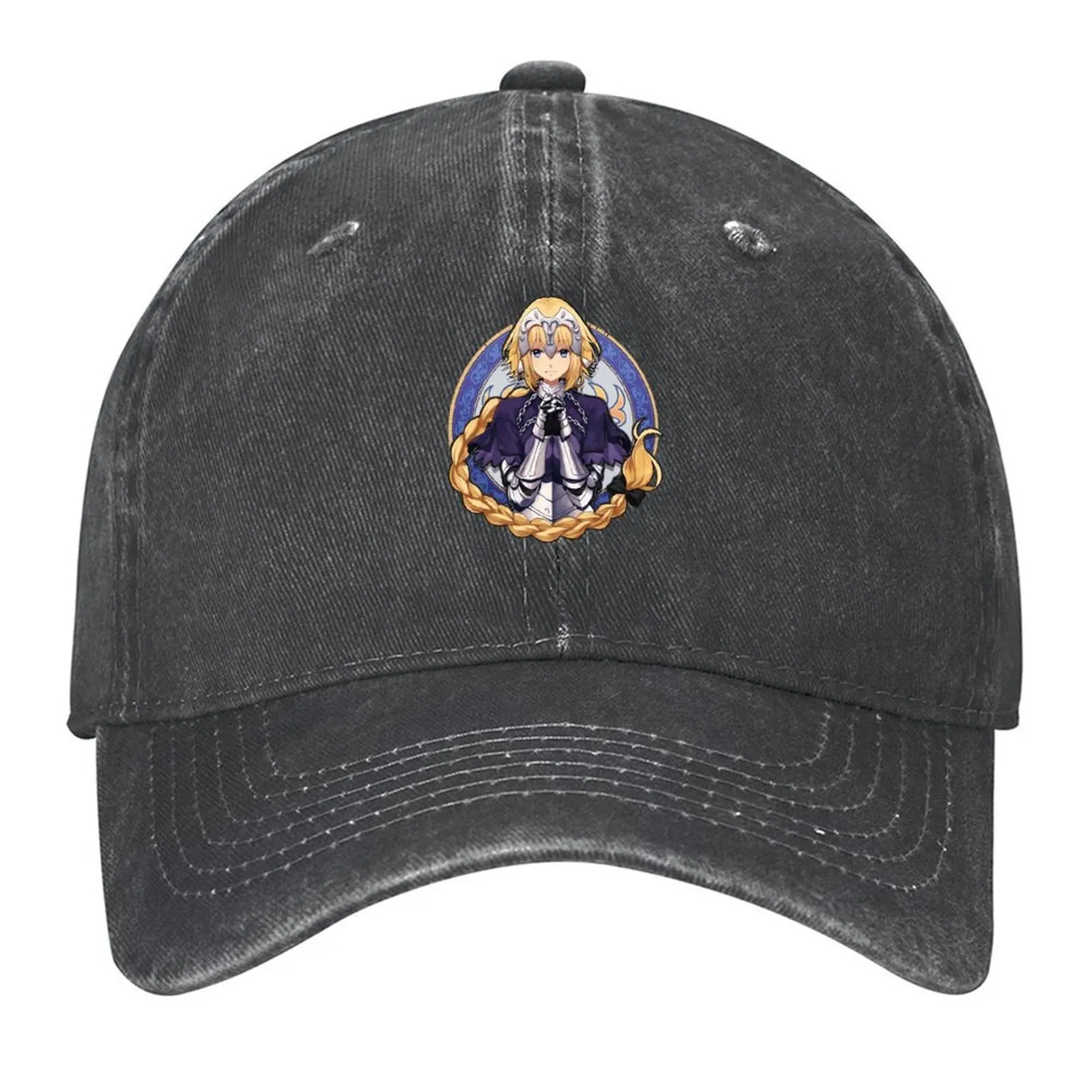 Fate Grand Order - Jeanne dx27;Arc Classic. قبعة بيسبول خمر الكرة البرية قبعة الغربية قبعة المرأة 2025 للرجال