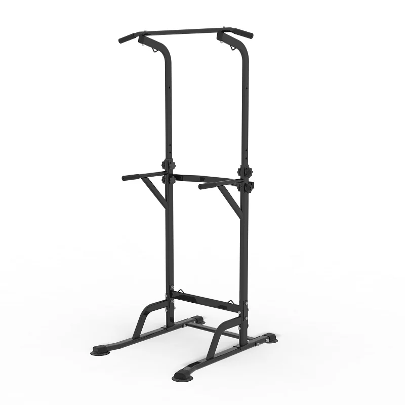 

Factory Multifunctional Indoor Fitness Pull up Dip Station Workout Dip Station Pull up Bar Power Tower Home Fitness