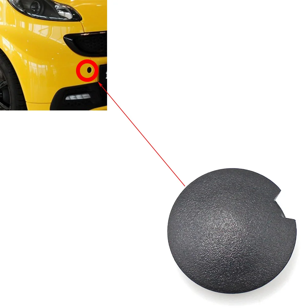 Car Styling Front Rear Bumper Towing Eye Cover Tow Cap Plug 4518850122 C22A for Smart Fortwo 2007- 2013 2014 2015