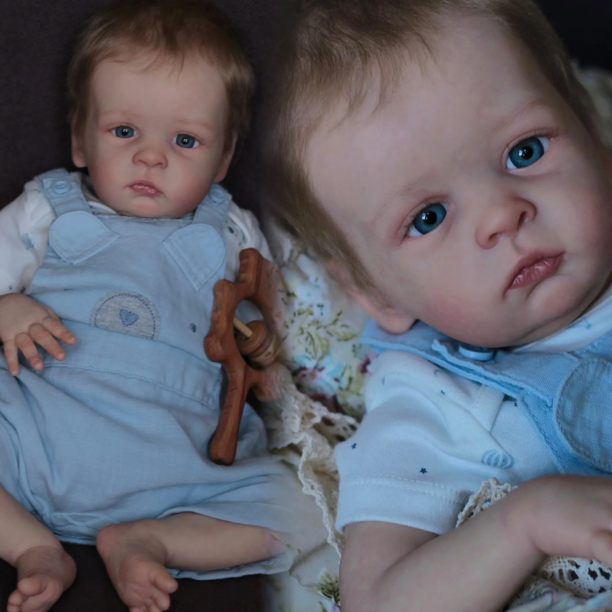 

Reborn Baby Dolls 20Inch Handsome Oskar Artist Painted Realistic Newborn Baby Doll Toys For Kid's Gifts Pеборн Muñecas Reborn