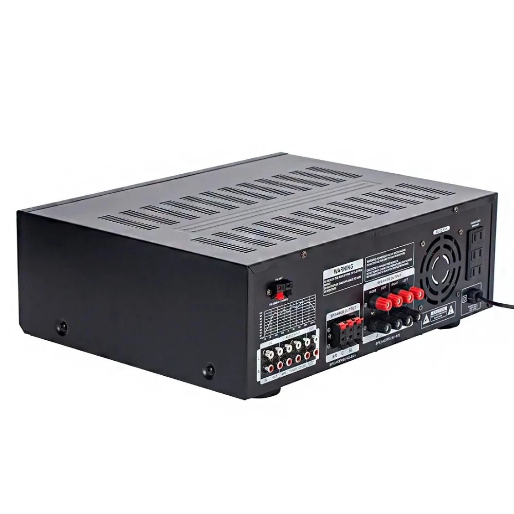 Sunbuck 7.1 channel 1100W high power FM radio USB SD card card package amplifier home theater professional stage AV amplifier