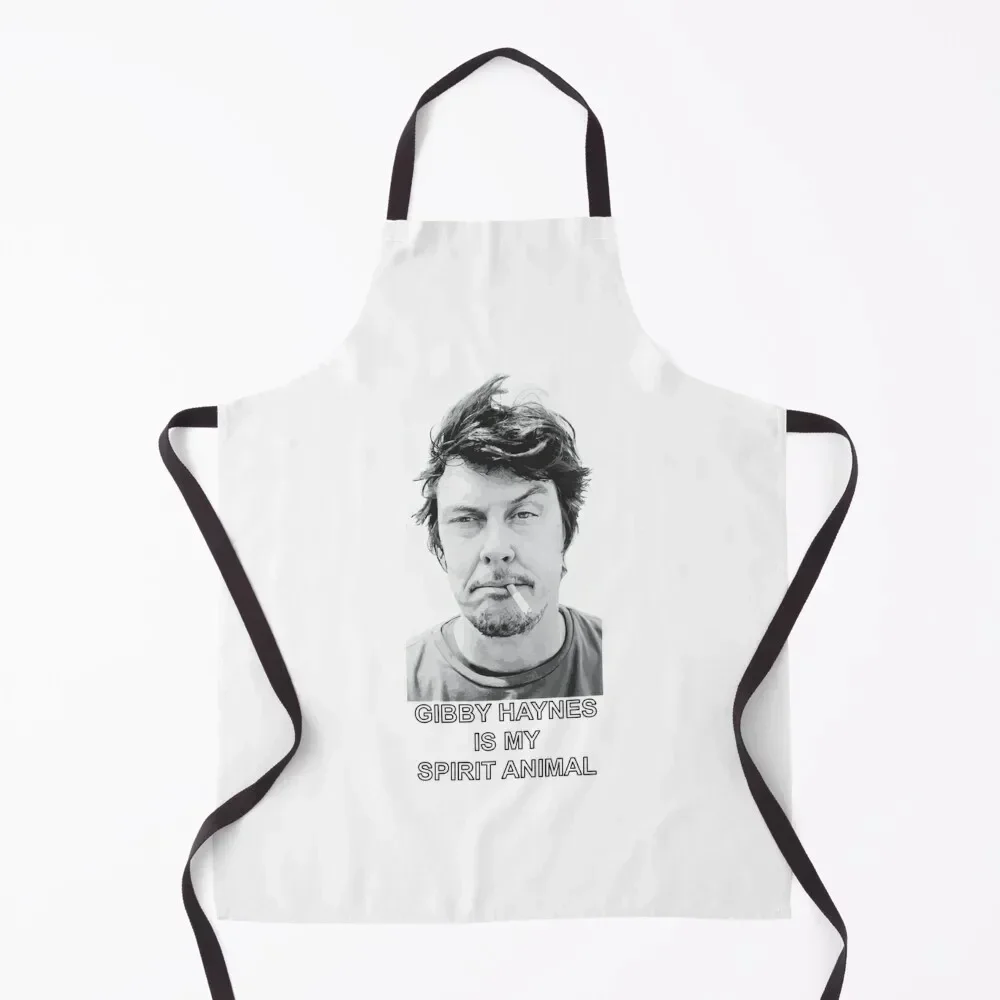 

Gibby Haynes is my Spirit Animal Gift shirt Apron innovative kitchen and home items Kitchen Items painting Men's Kitchen Apron