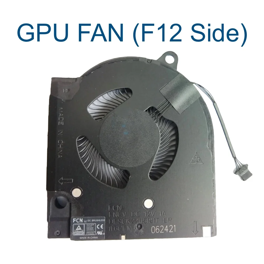 Laptop Cooling Fans for Dell G15 5510 5511 5515 RTX3070 2021 DFSCK22115181T FNCW FNCV CPU GPU Cooler Fan New