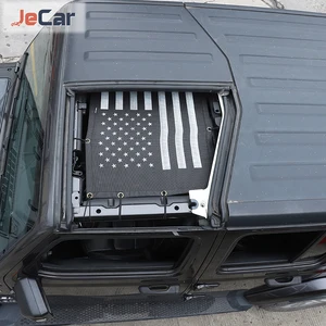 JECAR COVER COVER COVERAGE, FRONT HOLE PARTS 0 Thermal insulation network for Jeep Wrangler JL/Gladiator JT 2018 UP, Accessories 10 Main Sales Jeep Wrangler Capout - №8