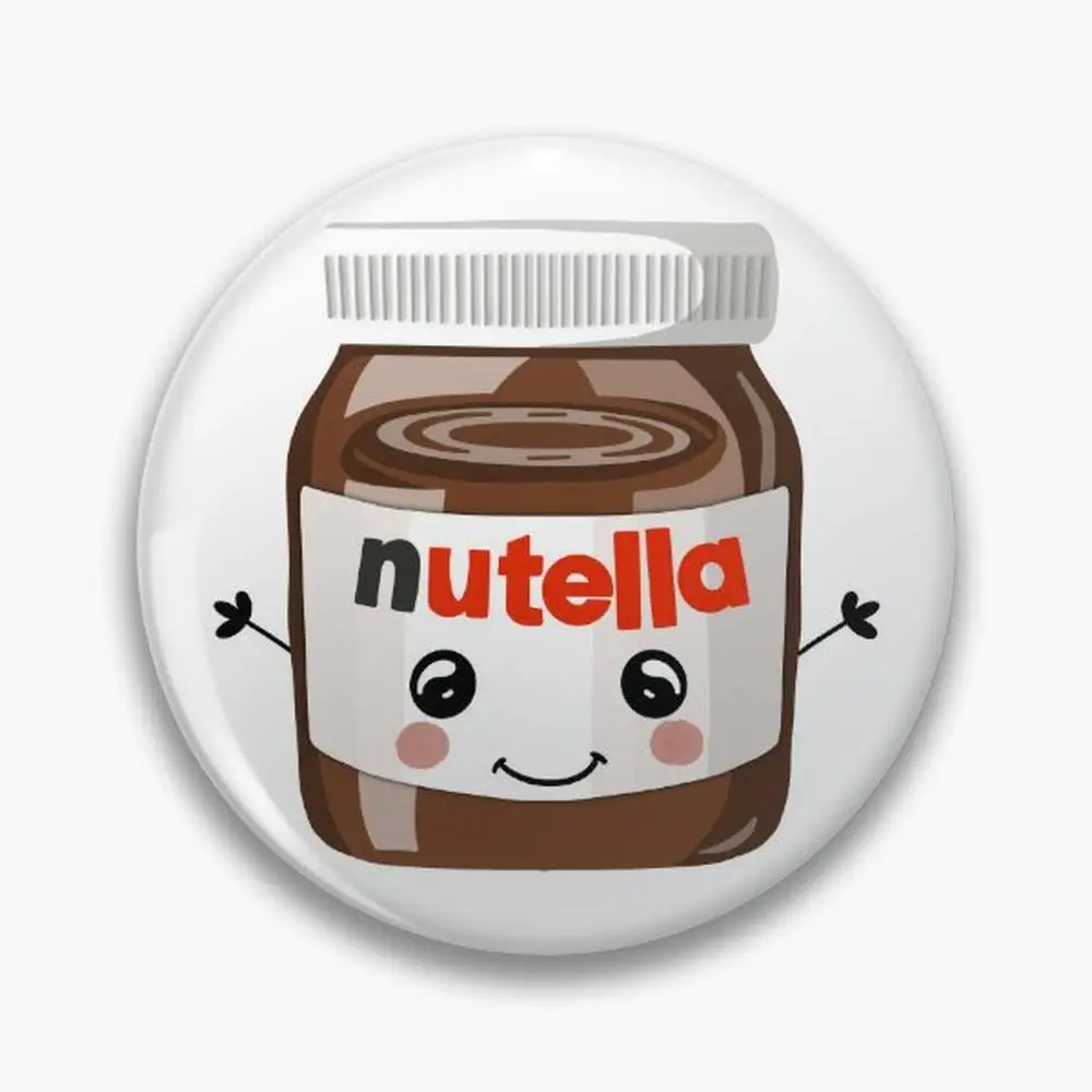 Nutella Cutie Pin botones broches joyería accesorio personalizar broche insignias de solapa de moda