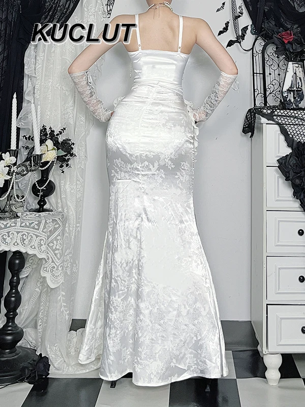 Conjunto de falda y Top Y2k, disfraz de Cosplay con tirantes de encaje, estilo callejero, elegante, Vintage, conjuntos de dos piezas de verano, trajes para mujer