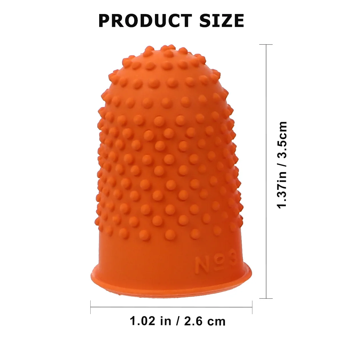 10Pcs Finger Protector Thumb Guard Anti-Slip Finger Tips Protective Cover Thick Reusable Grip Pads for Multi-Purpose Use