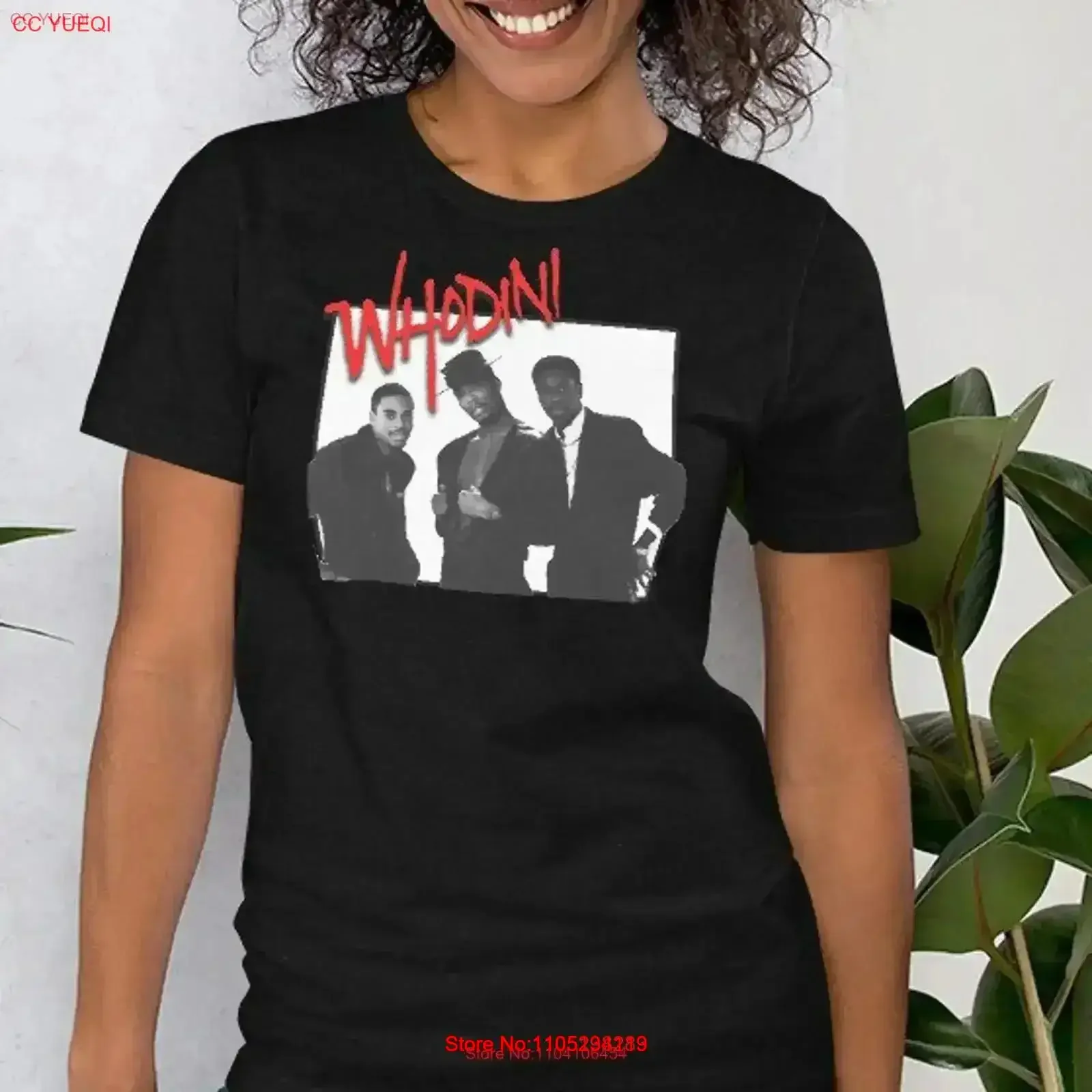 Old School Hip Hop Whodini T Shirt vintage Washed homme Top For Everyday Wear Casual streetwear Slightly graphic Versatile