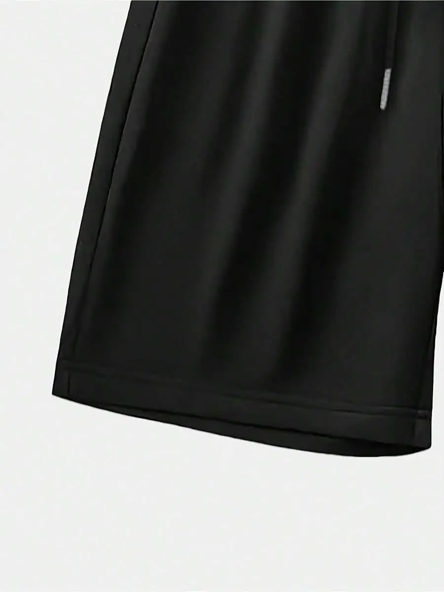 

Mens Black Athletic Shorts For Disc Golf Outdoor Sports Casual Wear
