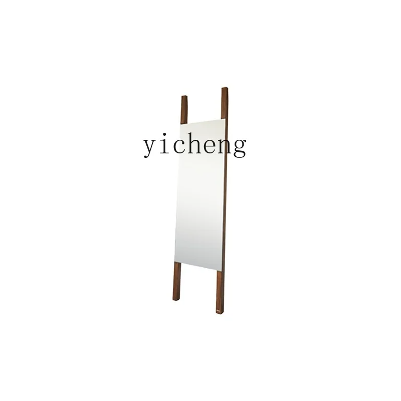 

ZC Vertical Full-Length Mirror Mid-Ancient White Ash H Dressing Mirror Hallway Mirror Large Area Floor Full-Length Mirror