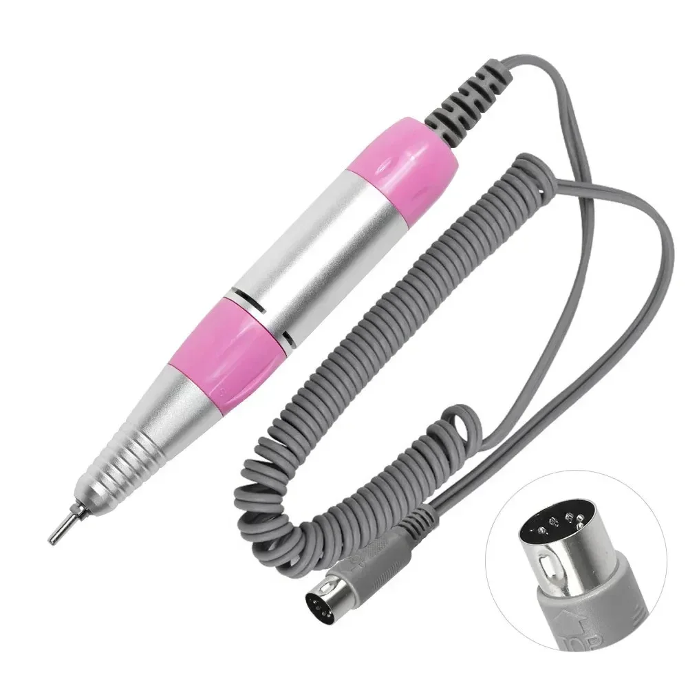

Professional 5 Pins PLUG Electric Nail Drill Machine Handle Handpiece Pedicure Replacement Pen Manicure Beauty Tool Accessory