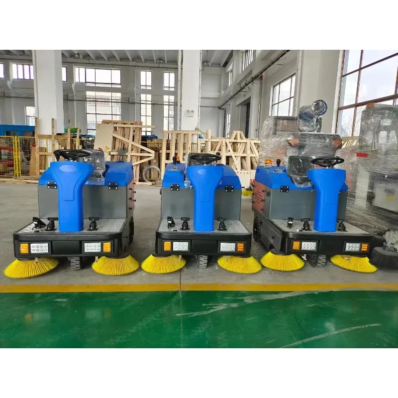 

IPX7 Waterproof, 2/3 Speeds Electric Automatic Street Sweeping Manual Mechanical Road Cleaning Sweeper Machine