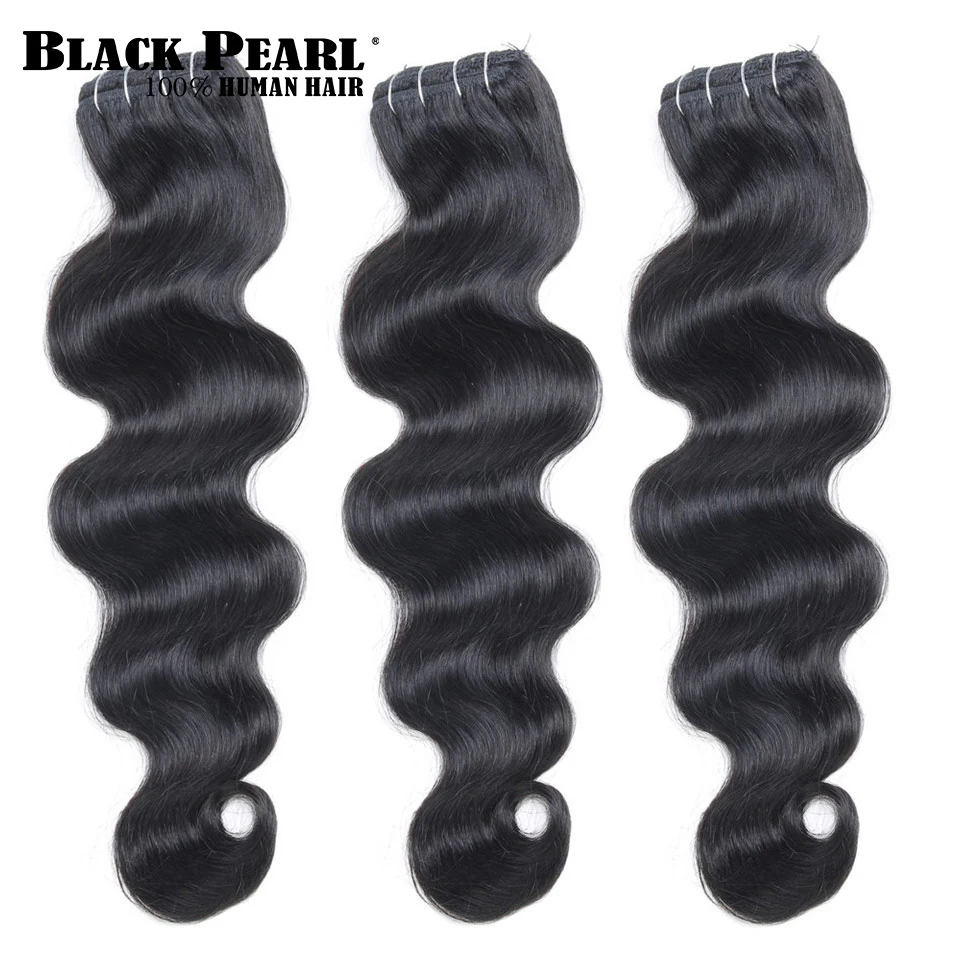 Black Pearl Clip In Human Hair Extensions Body Wave Machine Made Remy Hair 613 Blonde 12inch-20inch Natural 7pcs Set Sale