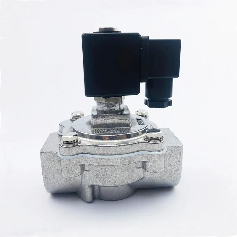 Elettrovalvola DMF-Z-25 / 20 Right Angle Straight Through 1 Inch DN25 DN20 AC220V DC24V Pulse Solenoid Valve Pneumatica — dettaglio 1