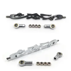 Black /Chrome Skull Billet Shift Linkage for Harley Davidson Softail Standard FXST Dyna Wide Glide Flhr Flht Dresser Aftermarket