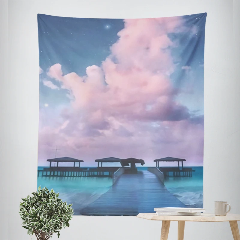 Home decorations room decor wall tapestry aesthetic bedroom aesthetic wall art large fabric wall tapestry