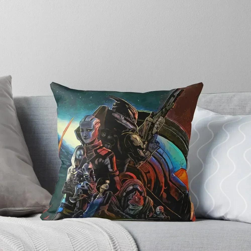 

Mass Effect Legendary Edition - Game Throw Pillow Sofa Cover Christmas Throw Pillows Covers bed pillows Sofa Pillow Cover pillow