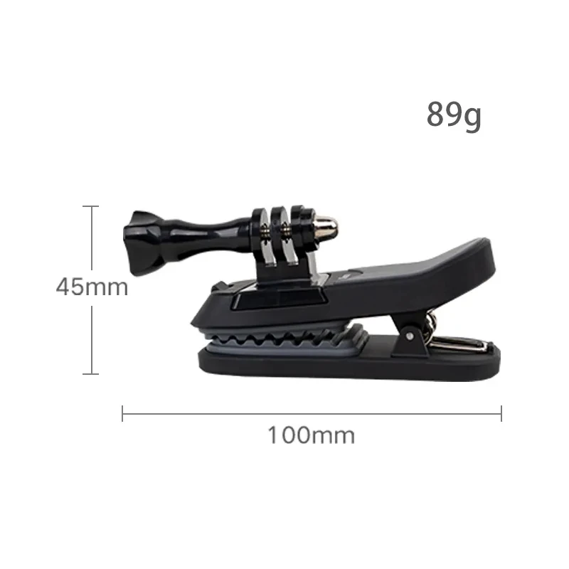 Xiletu Schnell verschluss Rucksack Clip magnetische feste Halterung für Gopro 12 11 10 9 insta360 dji action 3 4 Sport kamera Zubehör
