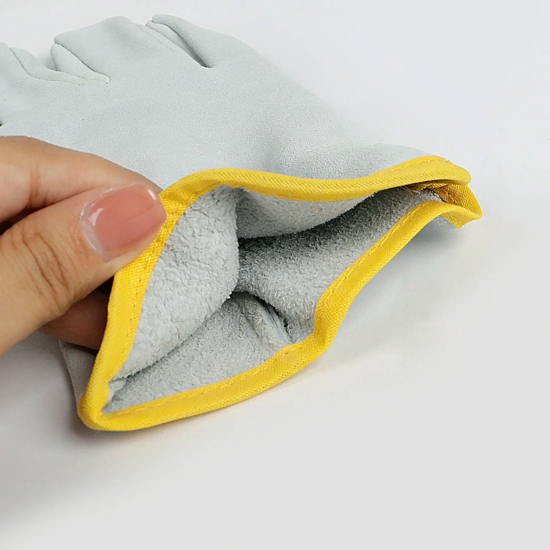 قفازات العمل جلد الغنم العمال العمل لحام حماية السلامة حديقة دراجة نارية رياضية سائق قفازات مقاومة للاهتراء