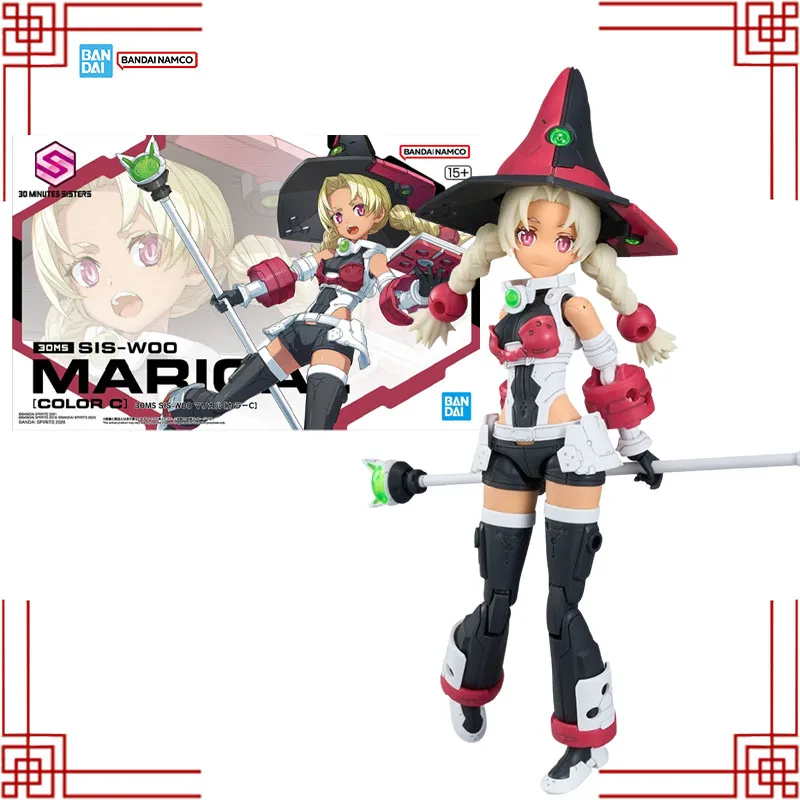 

Коллекционная сборная модель Bandai 30 Minutes Sisters (30MS SIS-WOO) Marical Color C, аниме-фигурка, игрушка, подарок