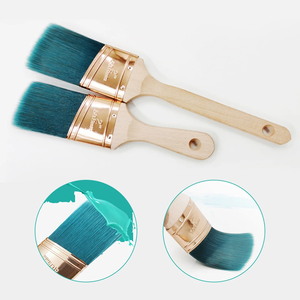 2 Inch Paint Brushes Pro Grade Angle Brushes for Artist Acrylic All Latex and Oil Paints Home Improvement Interior Exterior Use