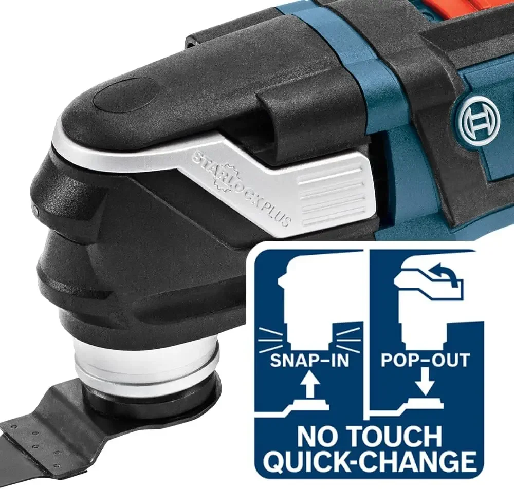 Oscillating Multi-Tool Kit with Snap-In Blade Attachment GOP40-30B