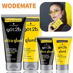 Got2B Glued Styling Spiking Glue Strong Hold GOT 2B Ultra Glued Invincible Styling Gel Invisible Hair Styling Gel for Wig Toupee