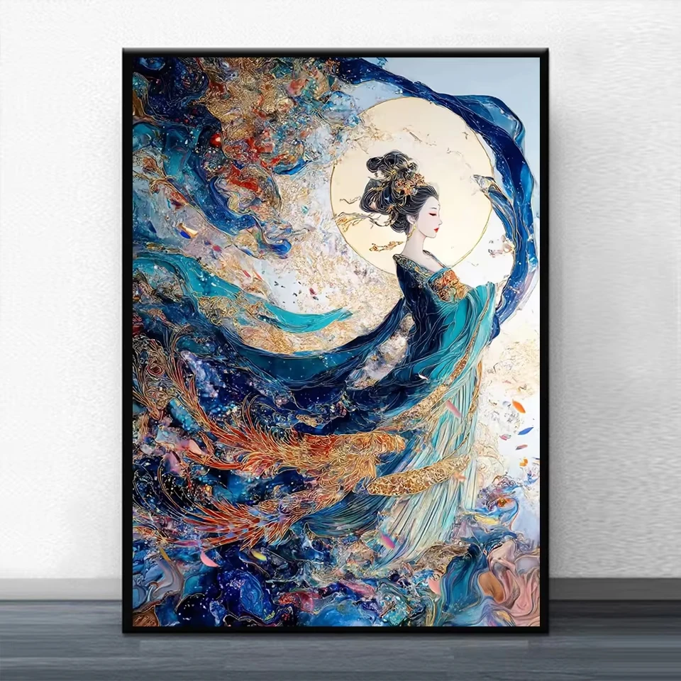 

500/1000/1200/2000PCS Puzzles Chinese Dunhuang Style Women Jigsaw Puzzles Leisure and Relaxation Home Decoration Gift