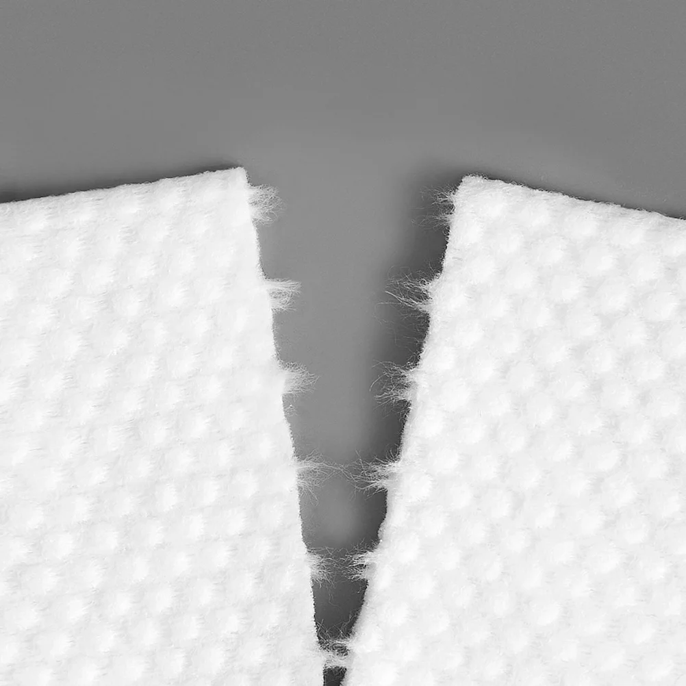 1Pack Thickened Face Cleansing Tissue Disposable Washcloth Makeup Remover Pad Soft Portable Face Towel Wet Dry for Travel Home