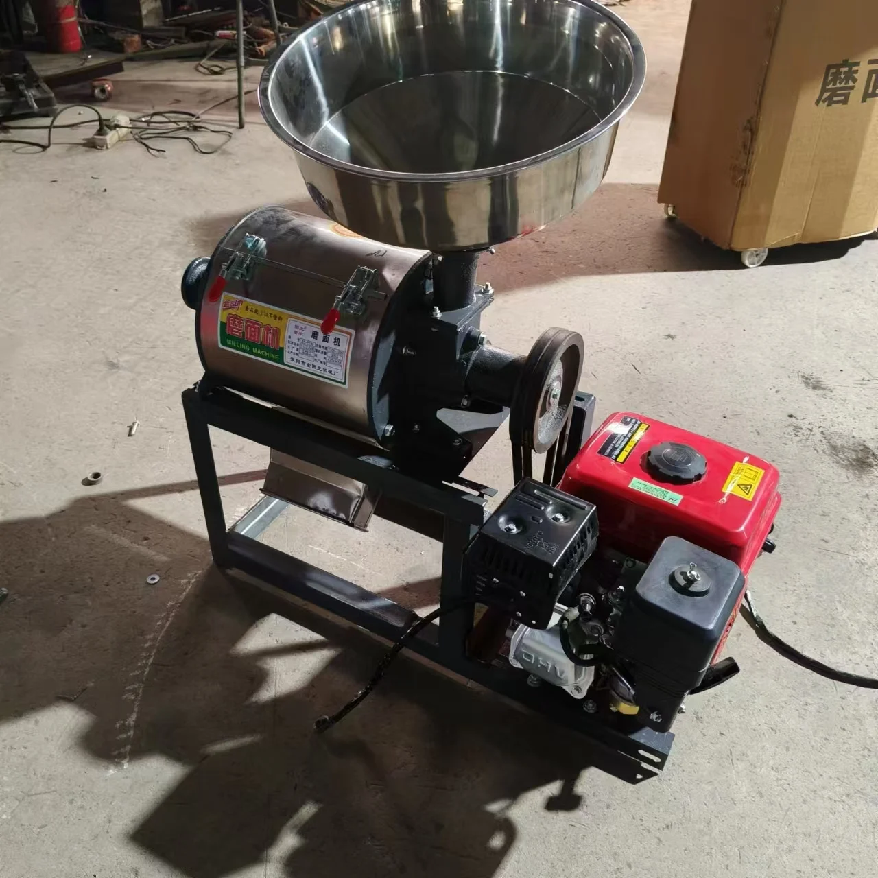 Mesin Penggiling Tepung Berkualitas Tinggi untuk Penggunaan Rumah Tangga, Mesin Pengolah Biji-bijian, Mesin Penggiling dengan Harga Terbaik