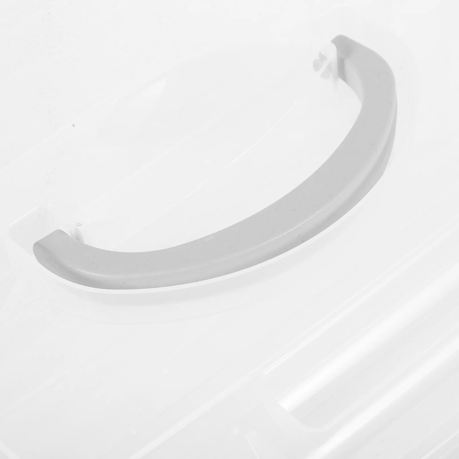 Transparent File Organizer Storage Box Lightweight Portable Document Container For Papers Certificates Greeting Cards