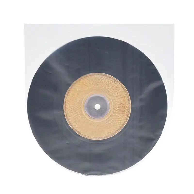 100Pcs for LP Vinyl Record Bag 7 Inch Inner Bag Protective Sleeve Transparent Drop Shipping