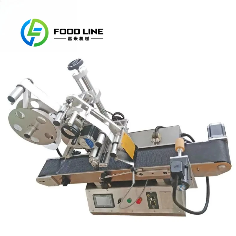 Customized Desktop Style Box Labeling Machine Semi-Automatic Carton Sticker Applicator