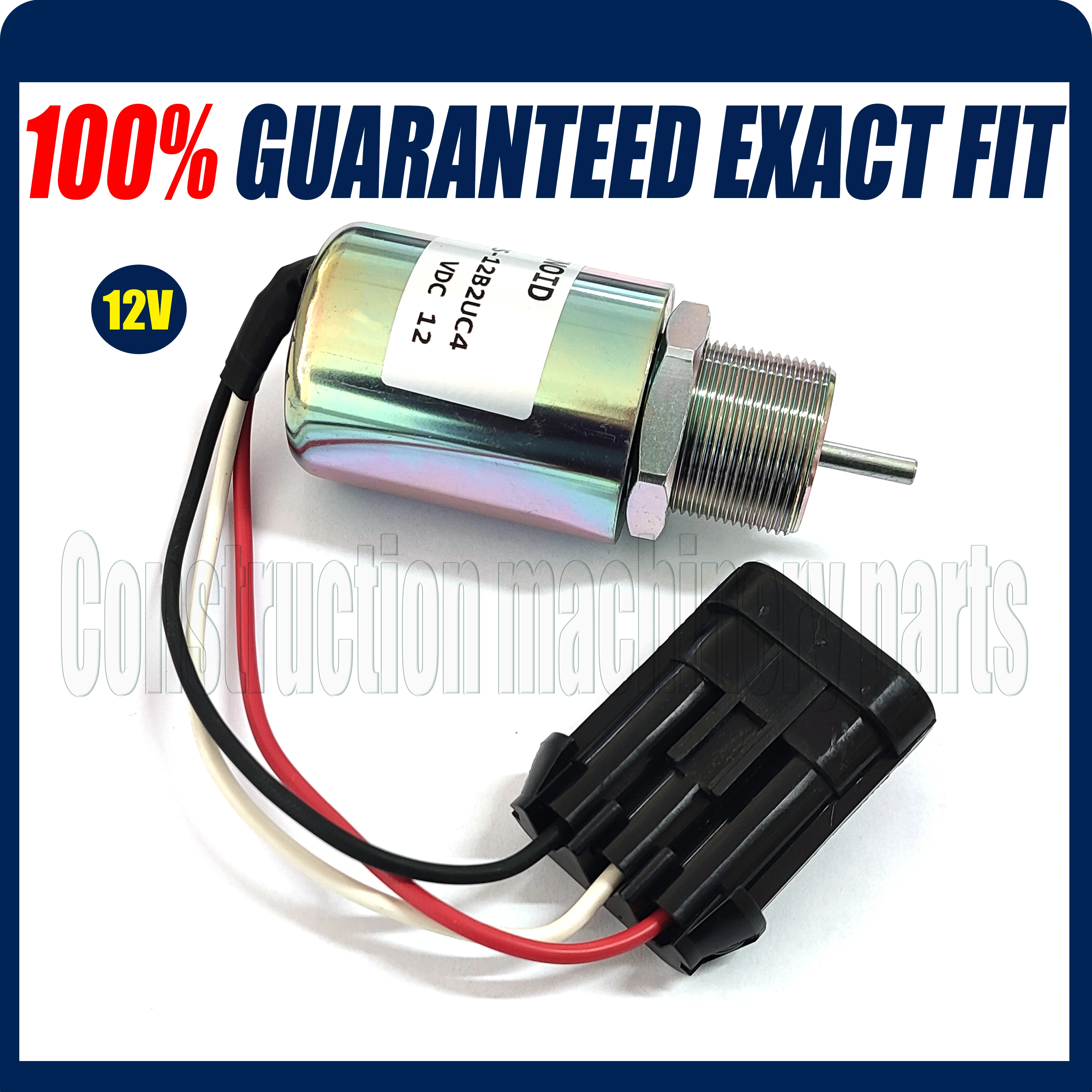 1751ES-12B2UC4 Solenóide de parada de desligamento de combustível 12V para Mitsubishi L3E L3E2 L3A L3C