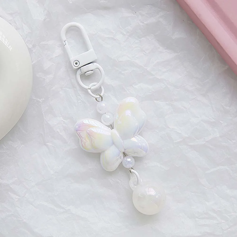 Colorful Accessory For Bags Accessory 10*4*2cm 3D Butterfly Keychain Charming Key Holder Colorful Keychain Options