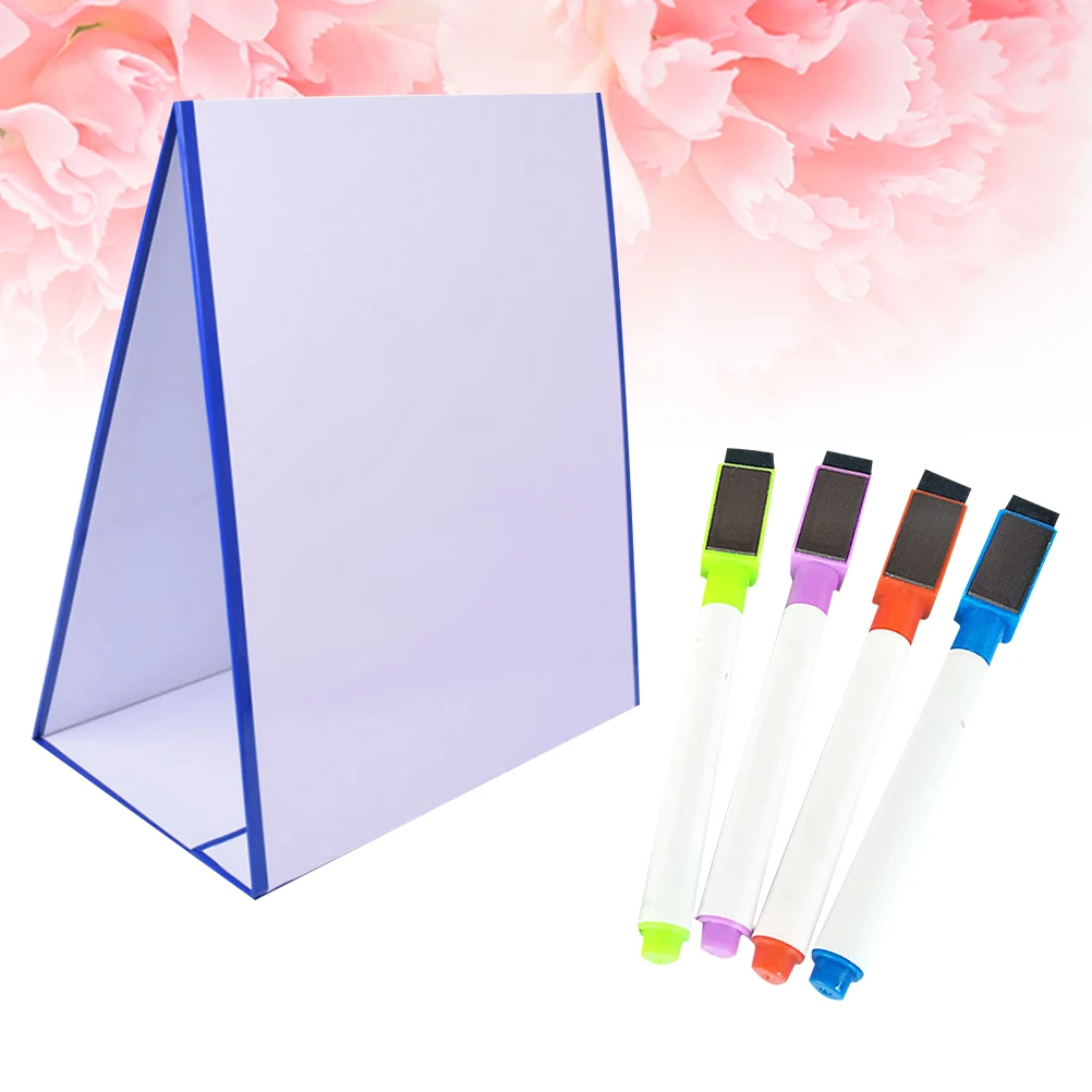 

Magnetic Folding Whiteboard Whiteboards Message Foldable Writing Bulletin Multifunction Baby