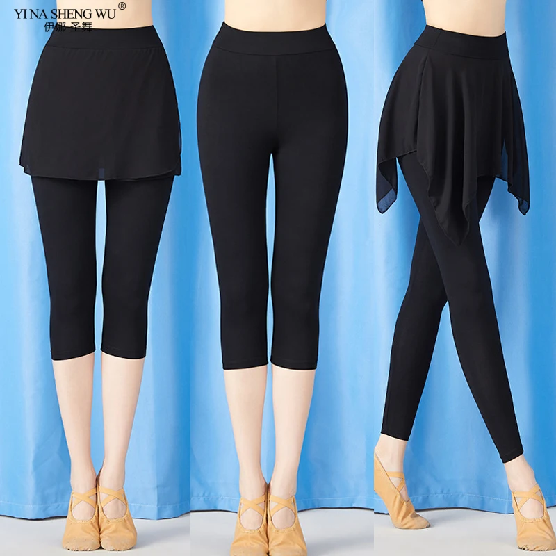 

Classical Dance Practice Pants Modern Dance/Latin Dance Modal Comfortable Leggings Adult Women's Cropped Pants