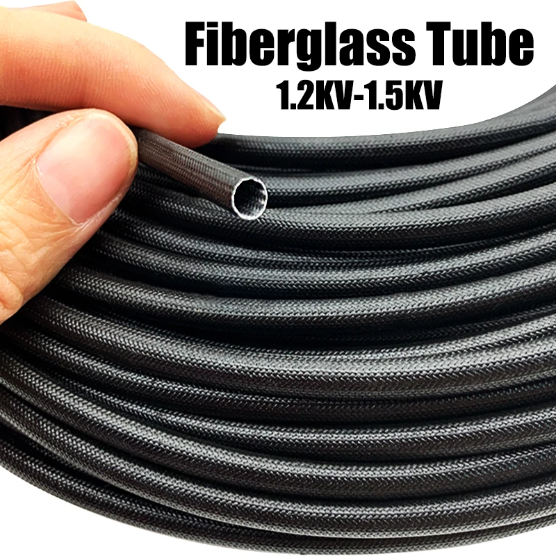 Fiberglass Tube For Insulation Protection Of Devices Electron Beam Wires Lighting Electrical Equipment Appliances Cable Sleeve