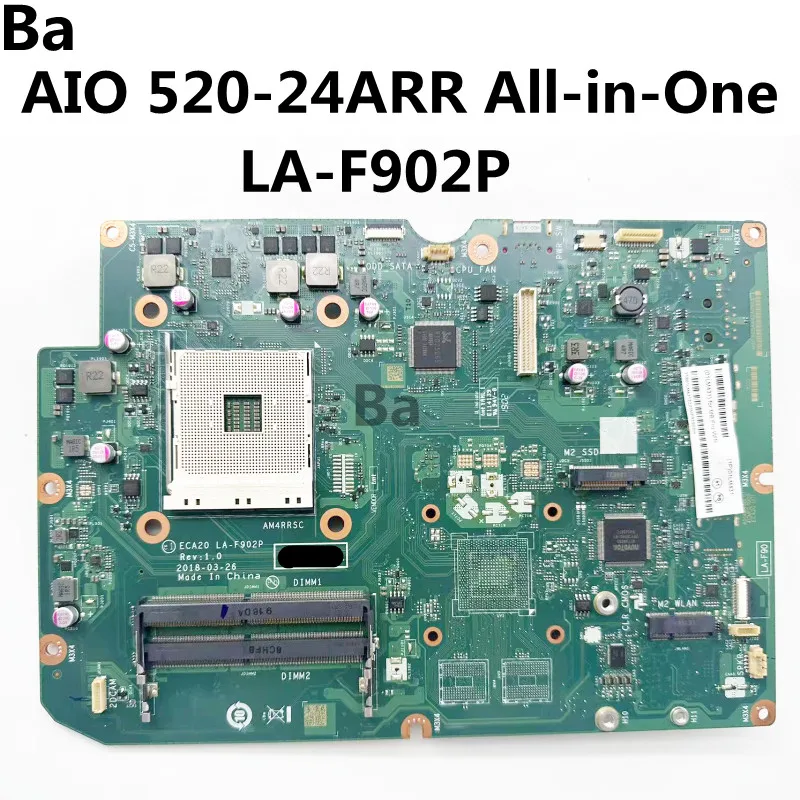 For Lenovo AIO 520-24ARR All-in-One motherboard ECA20 LA-F902P DDR4 integrated motherboard 100% test work