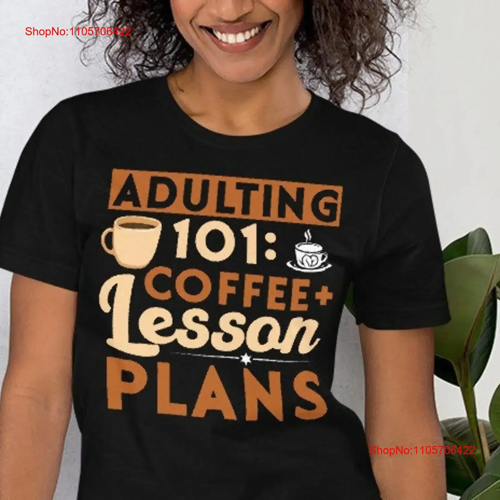 Lesson plans for Teacher Appreciation T Shirt Cute Coffee Lovers Funny vintage Washed Top For Everyday Wear designer clothes