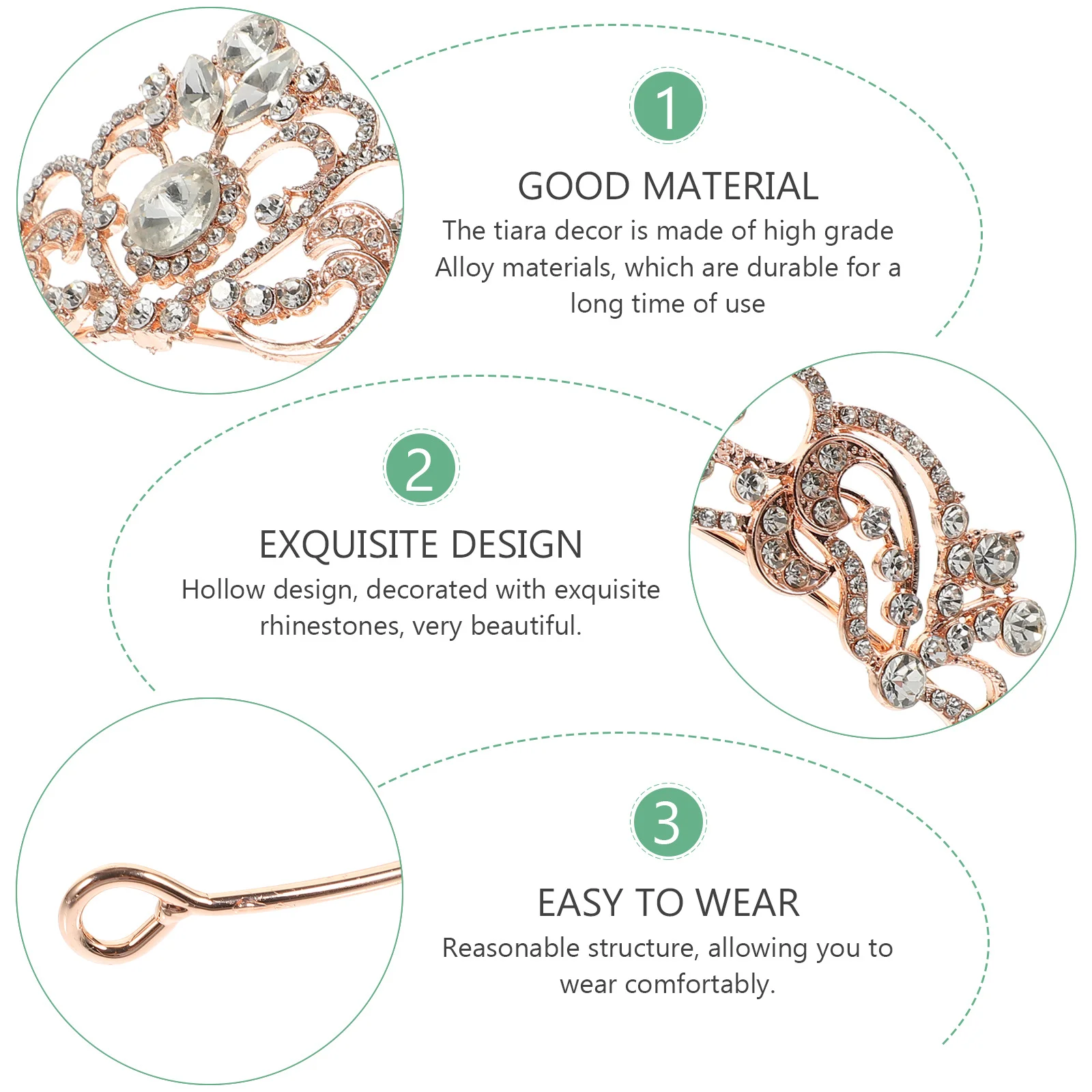 

Свадебная тиара со стразами, свадебная корона, повязка на голову для невесты, элегантная тиара для девочек, головной убор невесты, корона со стразами, аксессуары для волос для девочек