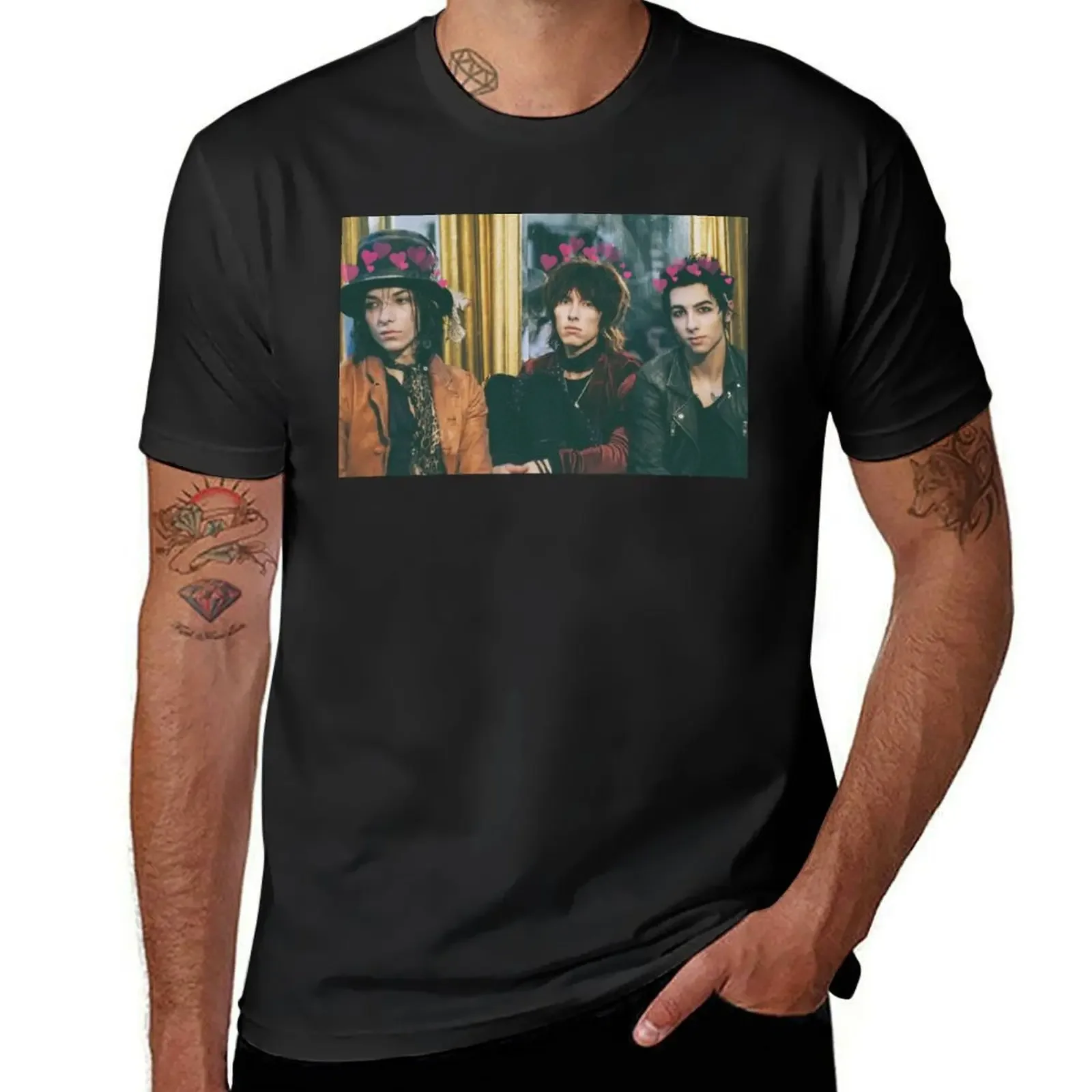 

palaye royale hearts T-Shirt anime t shirts for a boy plus size tops oversized t shirt men