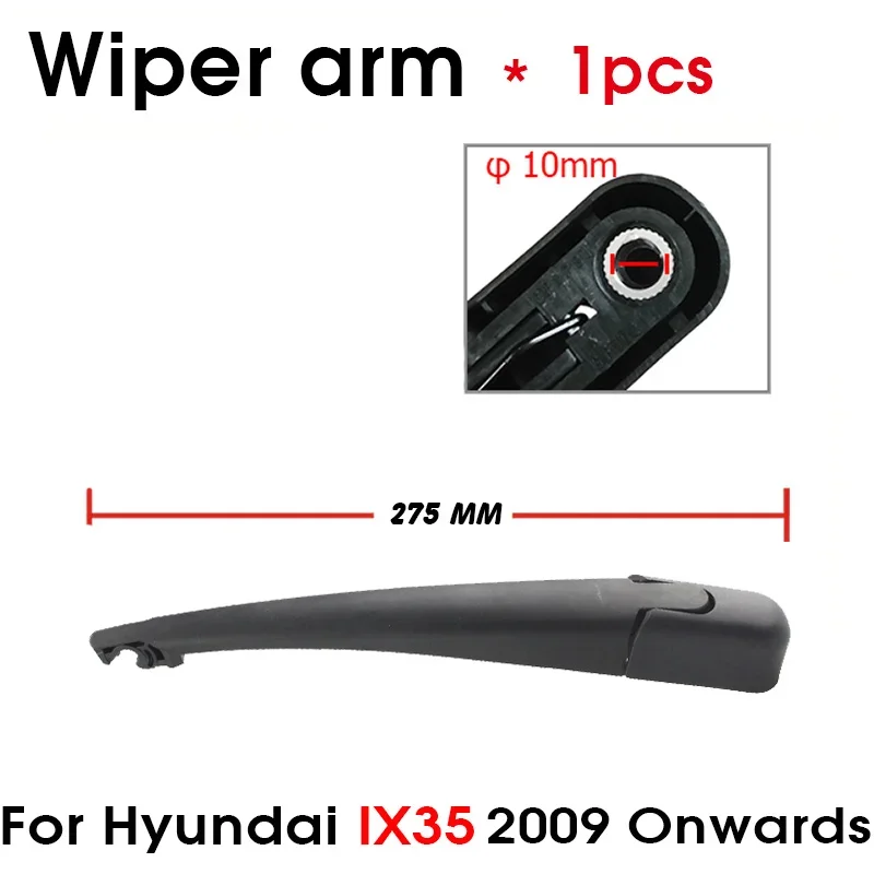 BEMOST Car Rear Windshield Wiper Arm Blades Brushes For Hyundai IX35 2009 Onwards Back Windscreen Auto Styling Accessories