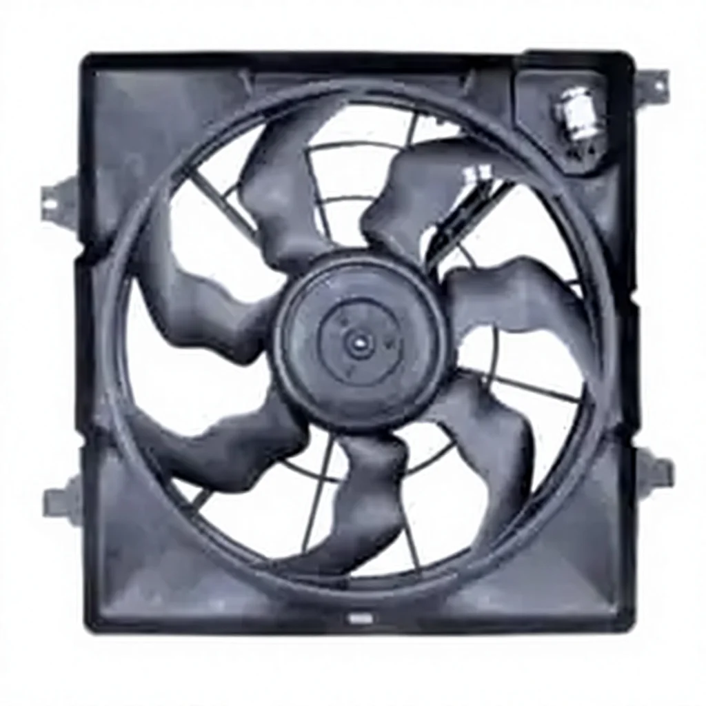 12V DC Engine Cooling Fan Assembly OEM Replacement For Hyundai Tucson 1.6T 2015 OE No. 25380-F8000 Auto Parts