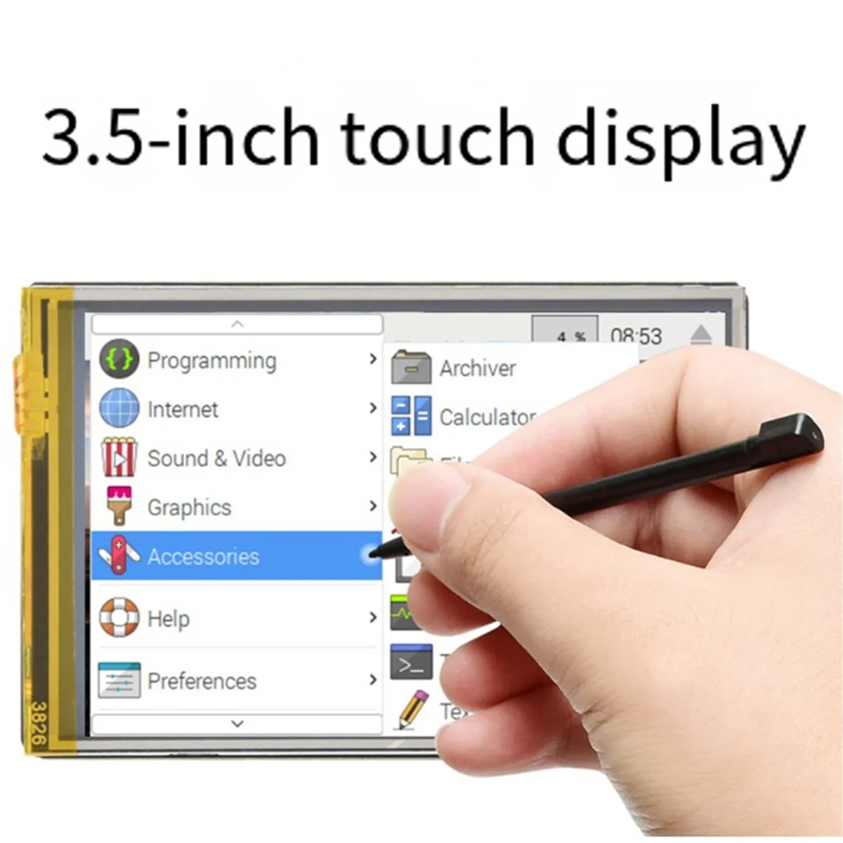 

A49T 3.5inch Touchscreen Display 320x480 Pixels IPS Panel 262K Color SPI Interface for
